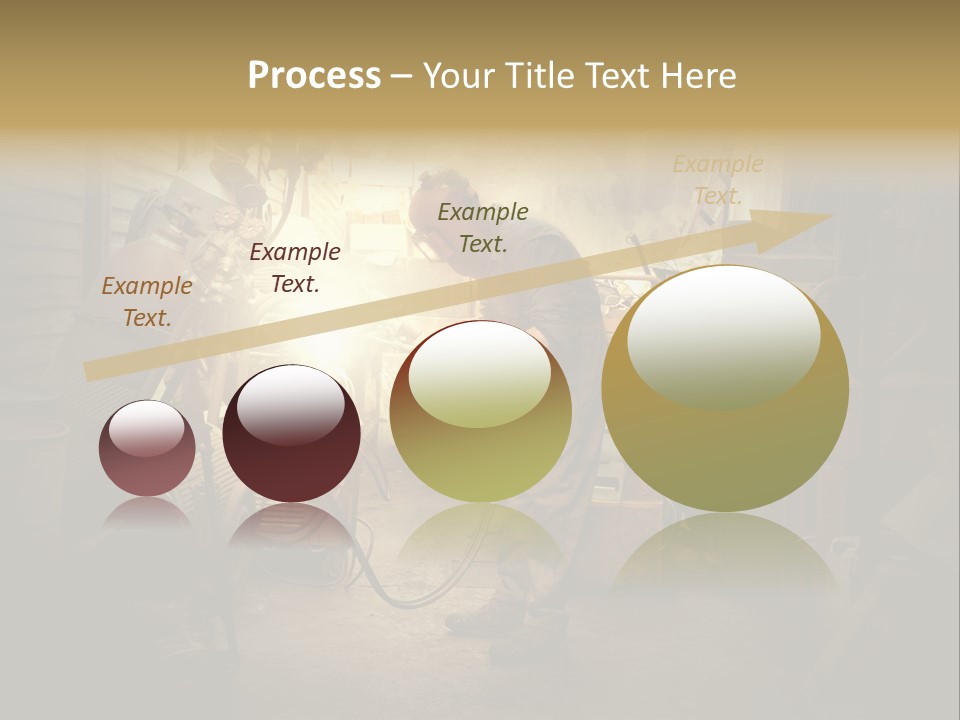 Heat Light Cylinder PowerPoint Template