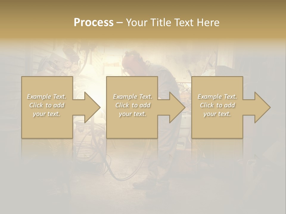 Heat Light Cylinder PowerPoint Template