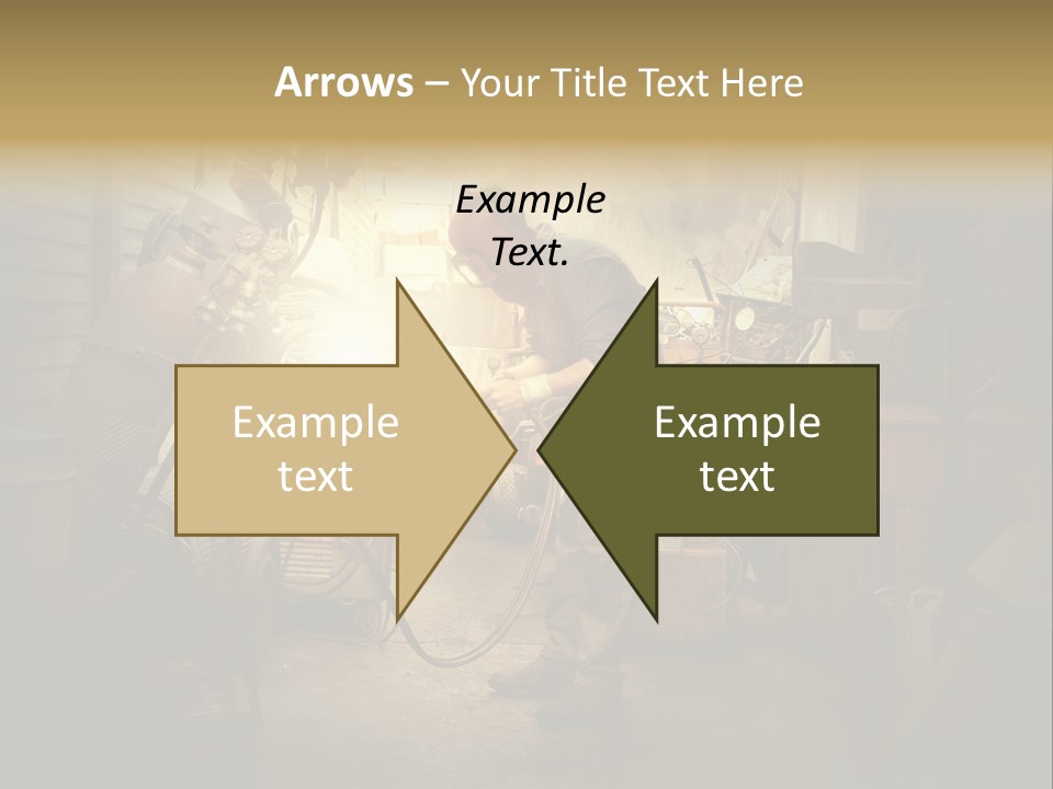 Heat Light Cylinder PowerPoint Template