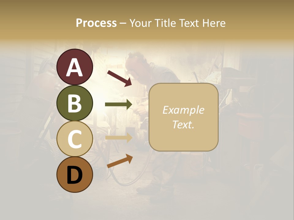 Heat Light Cylinder PowerPoint Template
