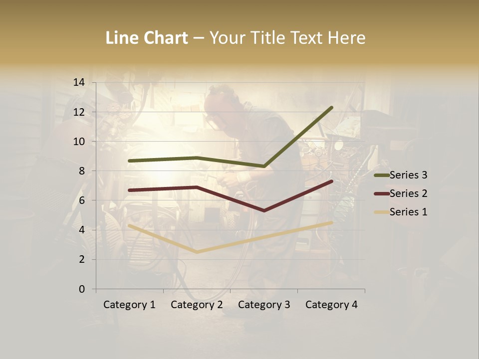 Heat Light Cylinder PowerPoint Template
