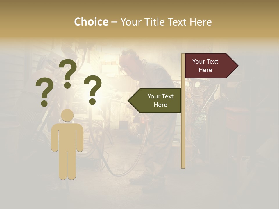 Heat Light Cylinder PowerPoint Template