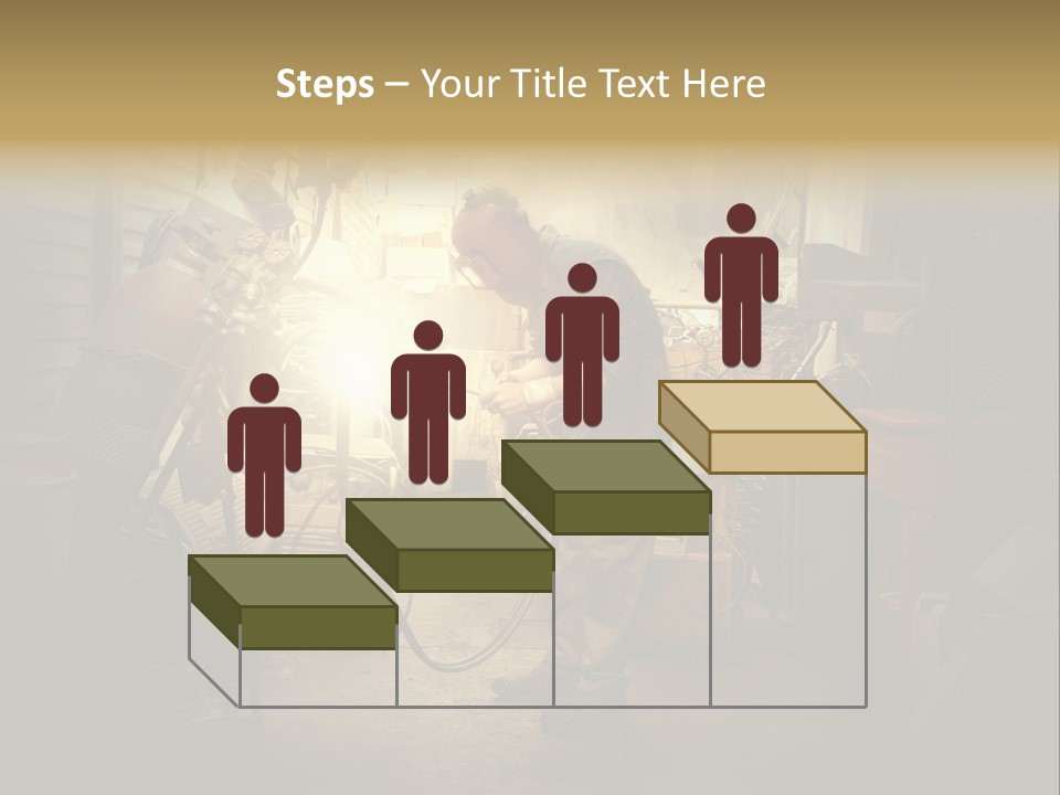 Heat Light Cylinder PowerPoint Template