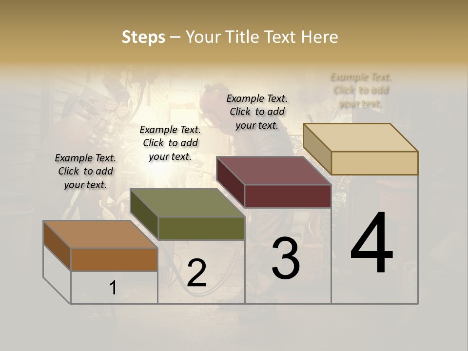 Heat Light Cylinder PowerPoint Template