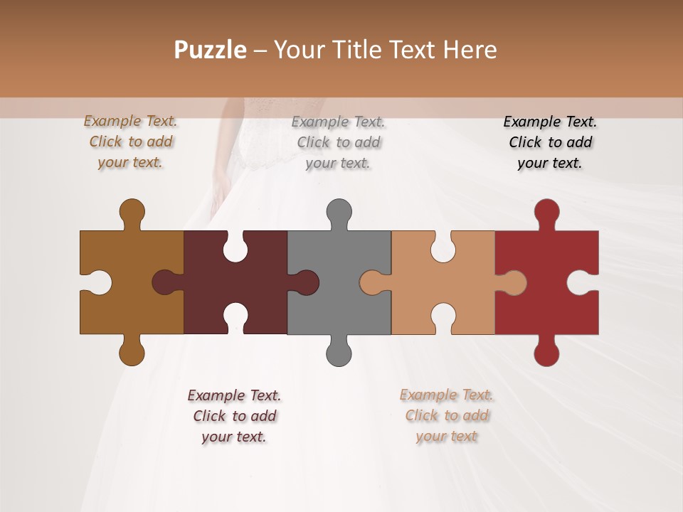 Luxury Hairdressing Dress PowerPoint Template