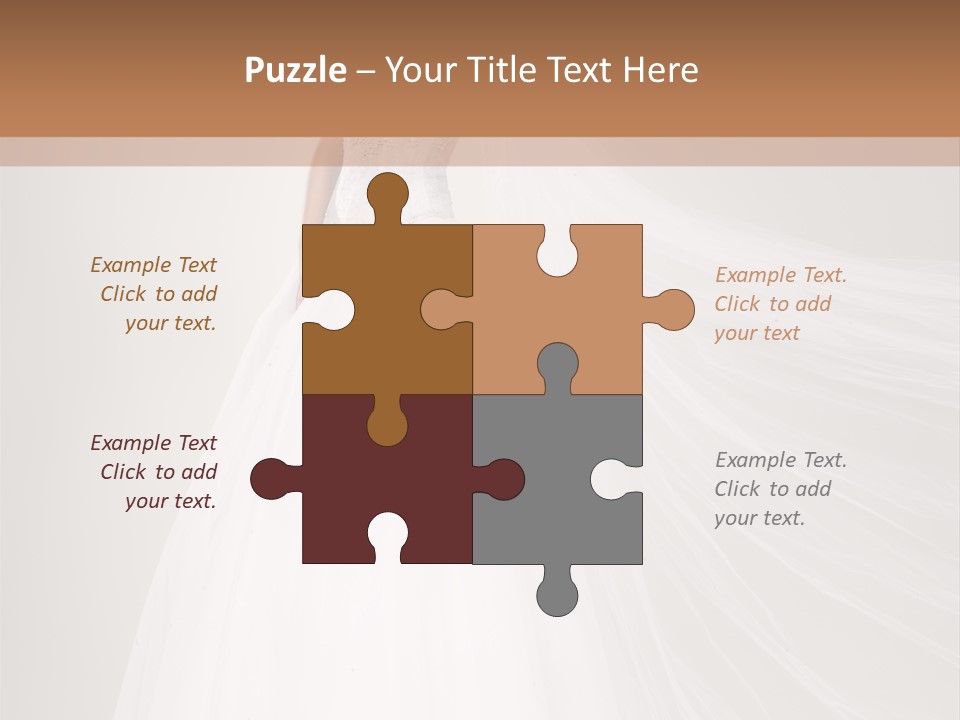 Luxury Hairdressing Dress PowerPoint Template