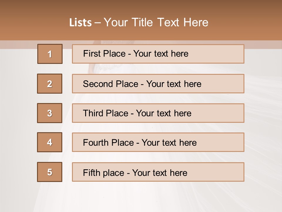 Luxury Hairdressing Dress PowerPoint Template