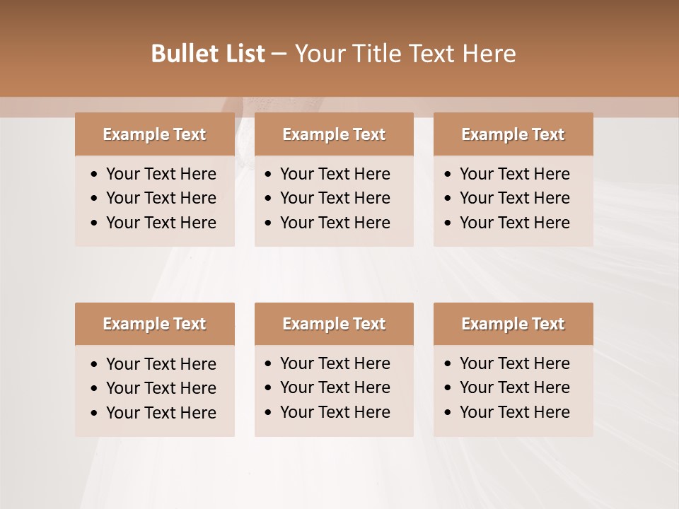 Luxury Hairdressing Dress PowerPoint Template