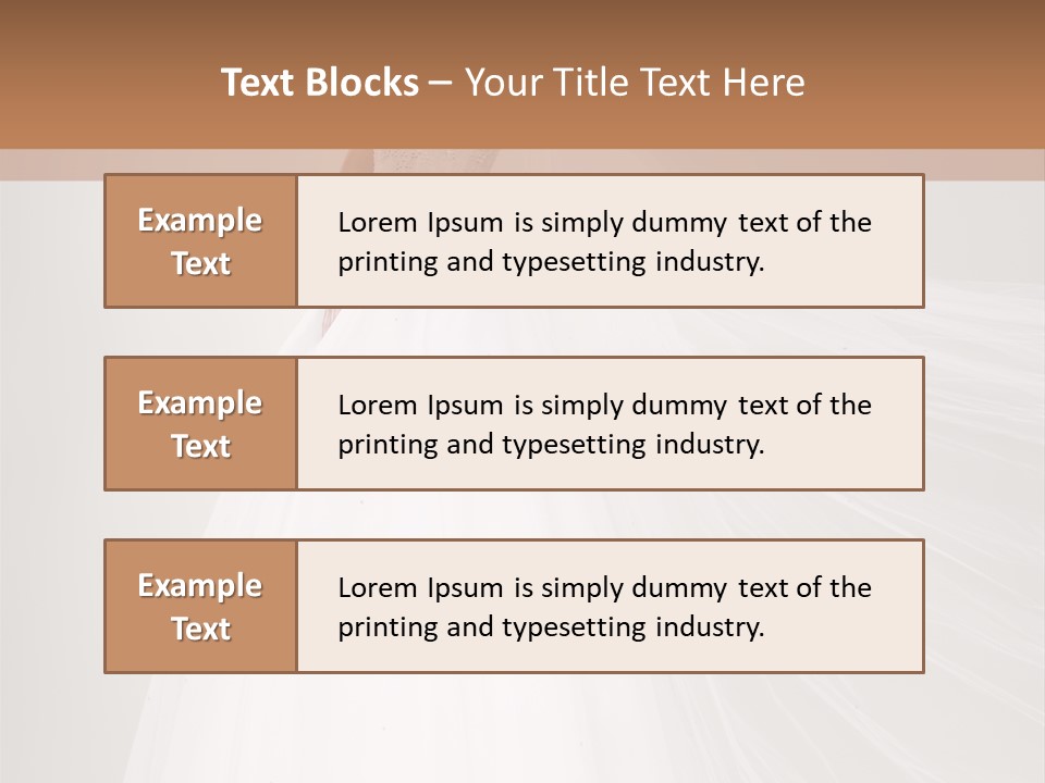 Luxury Hairdressing Dress PowerPoint Template