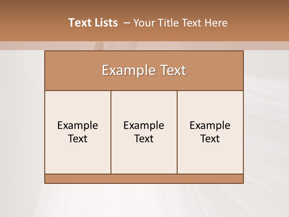 Luxury Hairdressing Dress PowerPoint Template