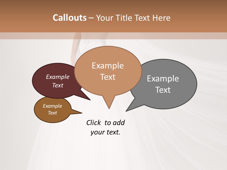 Luxury Hairdressing Dress PowerPoint Template