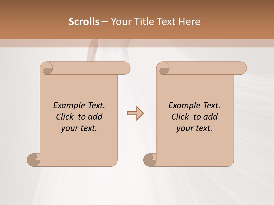 Luxury Hairdressing Dress PowerPoint Template