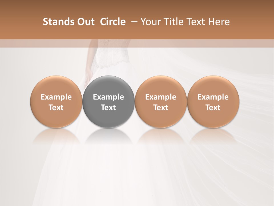 Luxury Hairdressing Dress PowerPoint Template