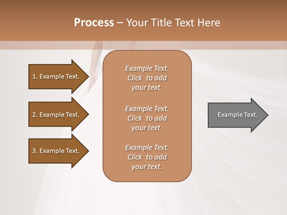 Luxury Hairdressing Dress PowerPoint Template