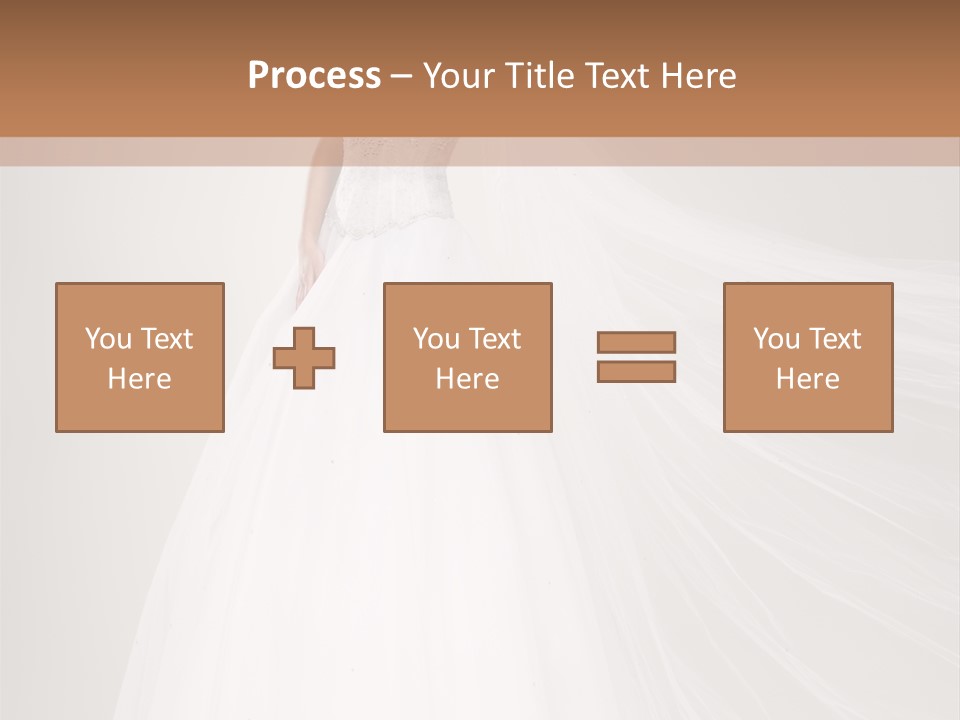Luxury Hairdressing Dress PowerPoint Template