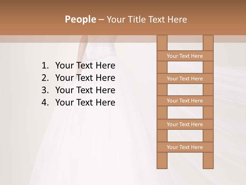 Luxury Hairdressing Dress PowerPoint Template