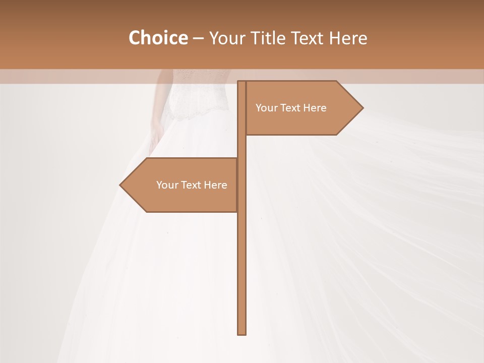 Luxury Hairdressing Dress PowerPoint Template