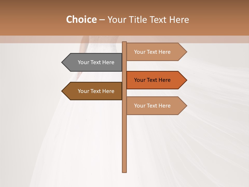 Luxury Hairdressing Dress PowerPoint Template
