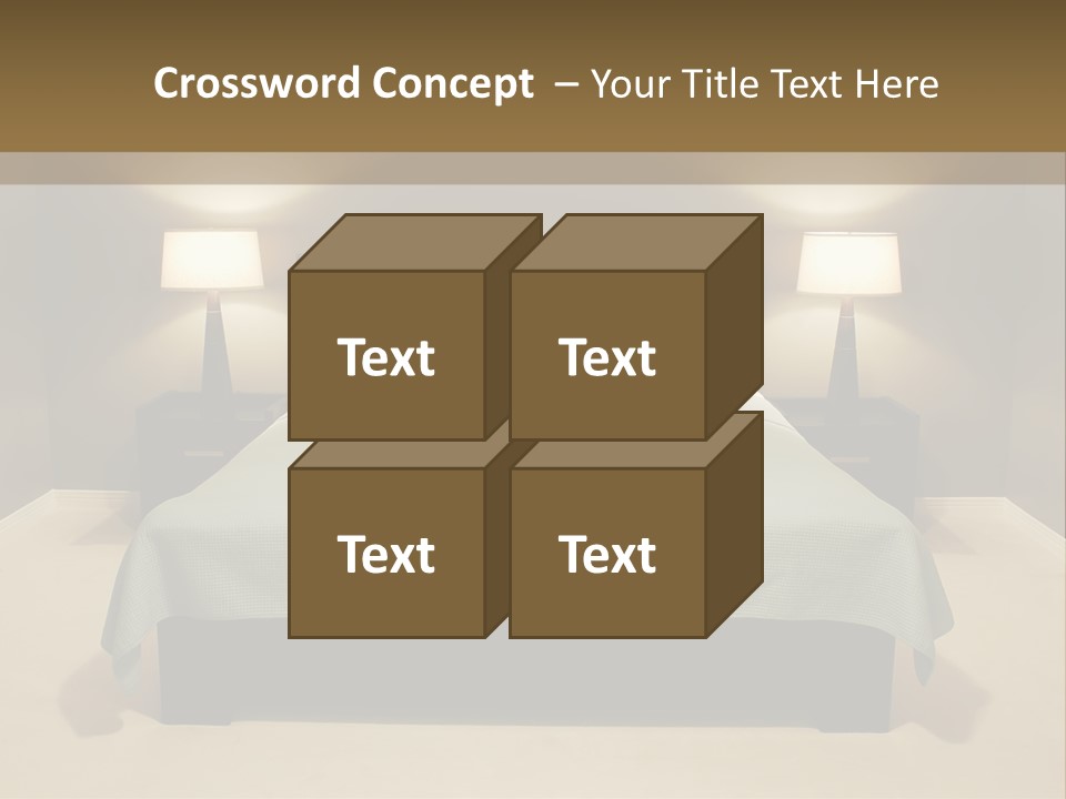 Floor Furniture Board PowerPoint Template