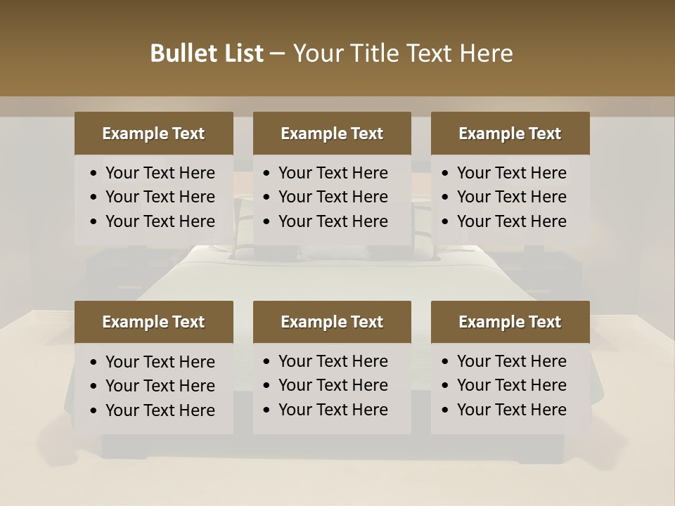Floor Furniture Board PowerPoint Template