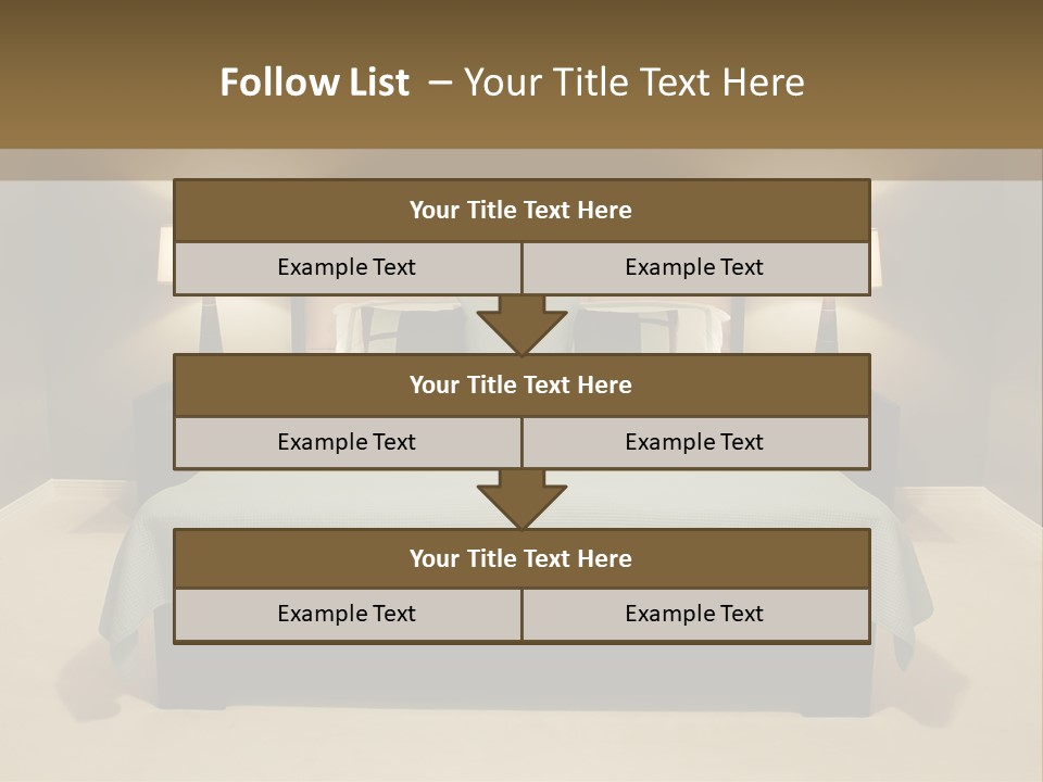 Floor Furniture Board PowerPoint Template