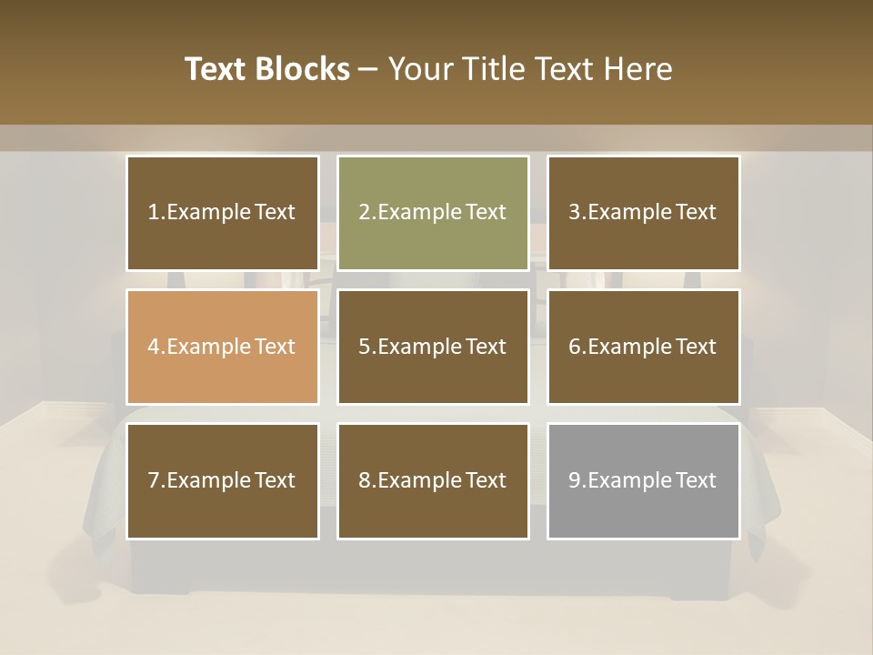 Floor Furniture Board PowerPoint Template