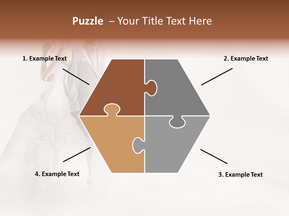 Happy Hairdressing Engagement PowerPoint Template