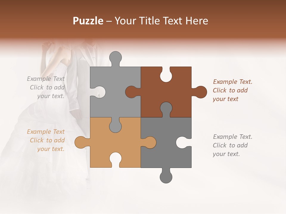 Happy Hairdressing Engagement PowerPoint Template