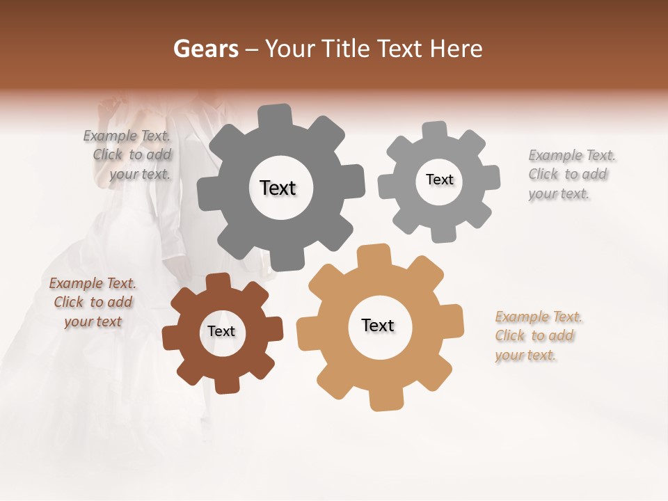 Happy Hairdressing Engagement PowerPoint Template