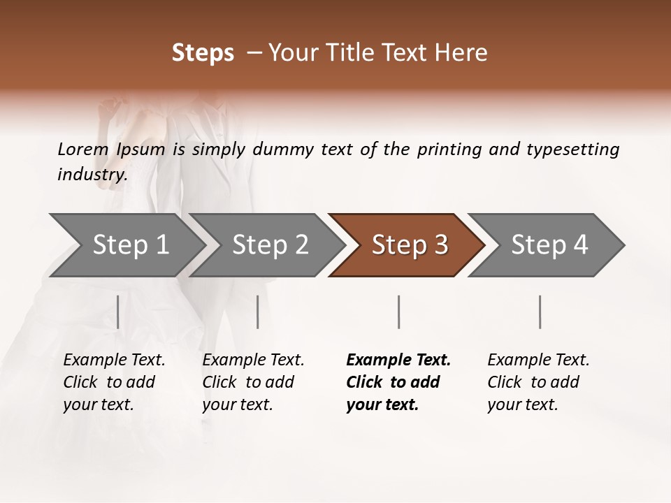 Happy Hairdressing Engagement PowerPoint Template