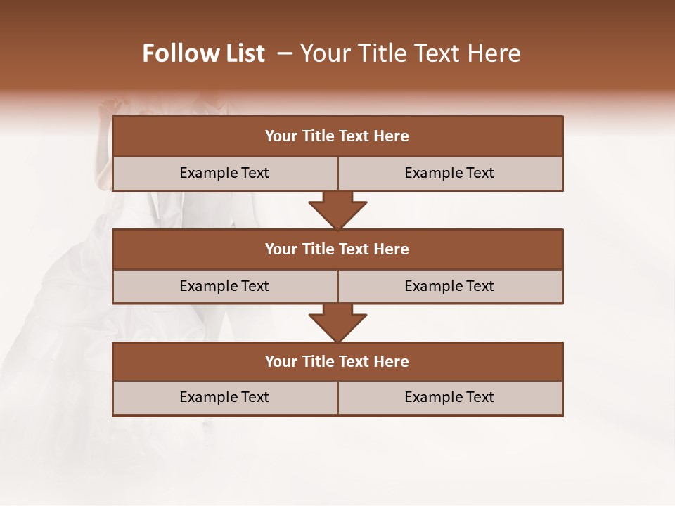 Happy Hairdressing Engagement PowerPoint Template