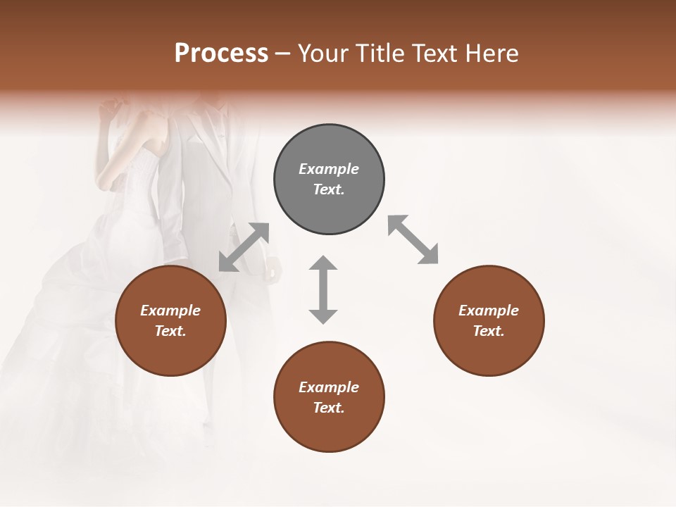 Happy Hairdressing Engagement PowerPoint Template