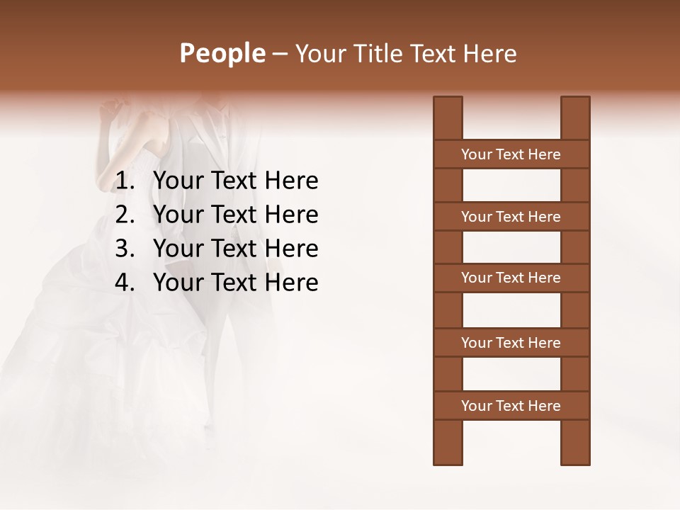 Happy Hairdressing Engagement PowerPoint Template