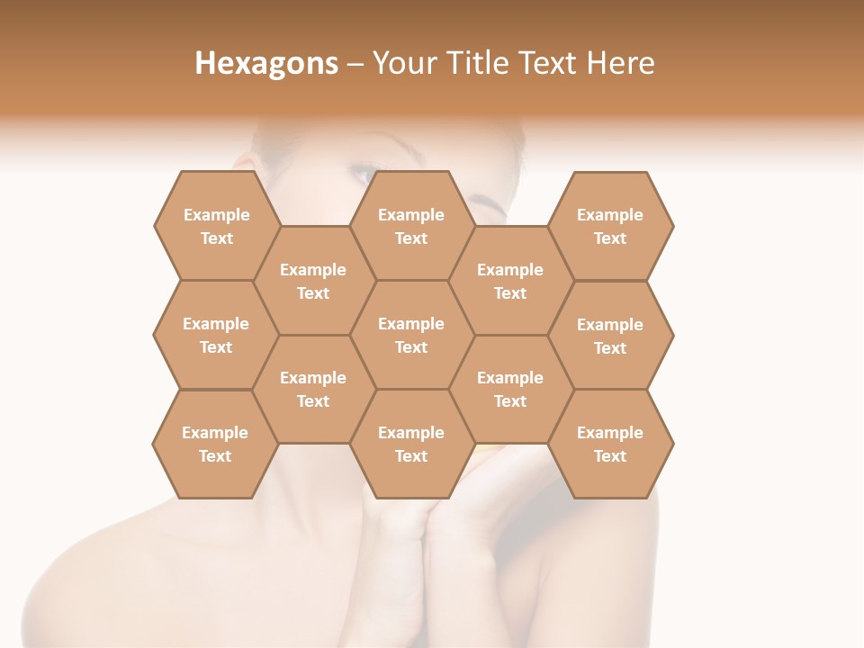 Skincare Care Caucasian PowerPoint Template