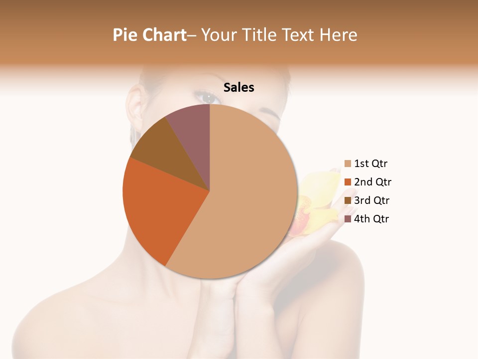 Skincare Care Caucasian PowerPoint Template
