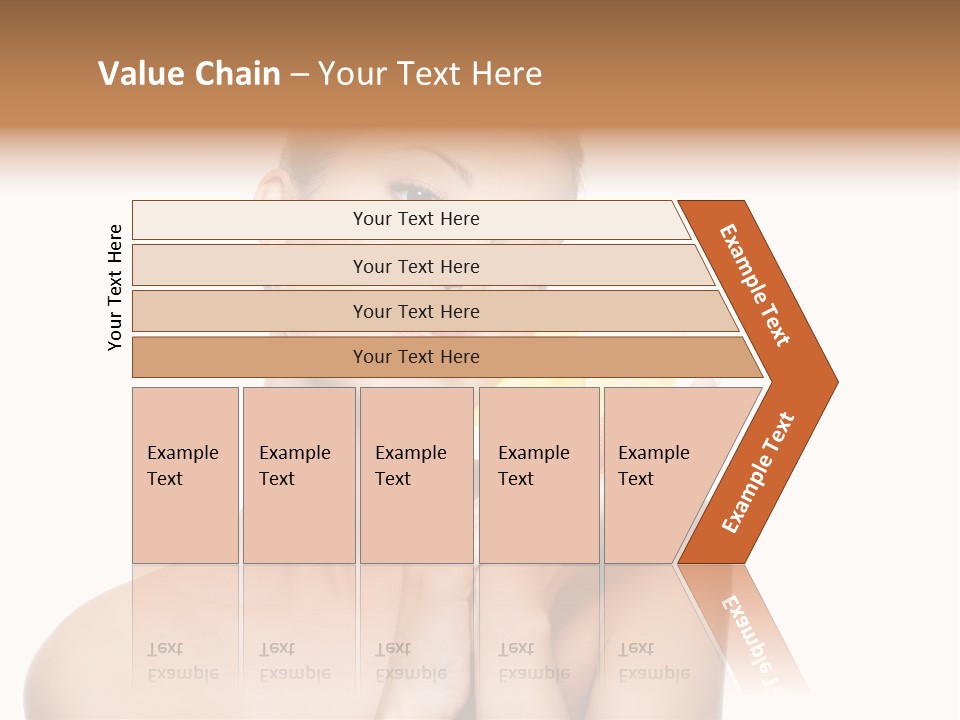 Skincare Care Caucasian PowerPoint Template