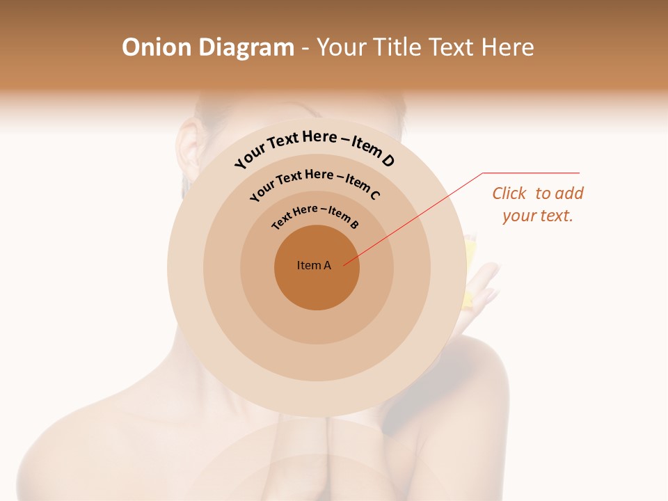 Skincare Care Caucasian PowerPoint Template