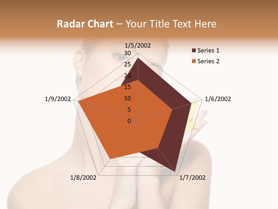 Skincare Care Caucasian PowerPoint Template