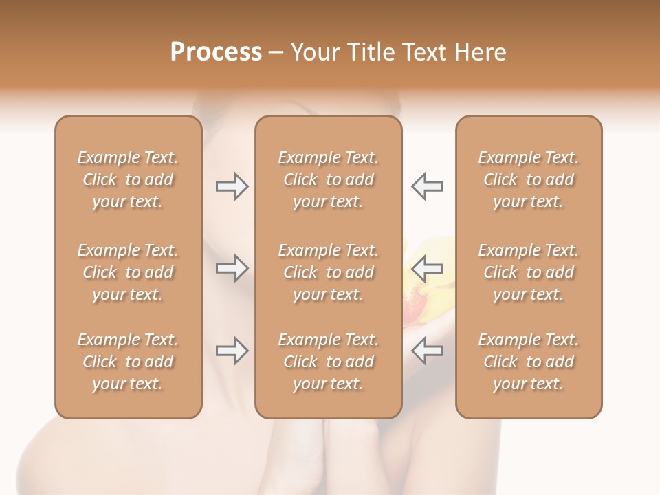 Skincare Care Caucasian PowerPoint Template