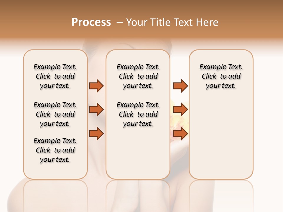 Skincare Care Caucasian PowerPoint Template