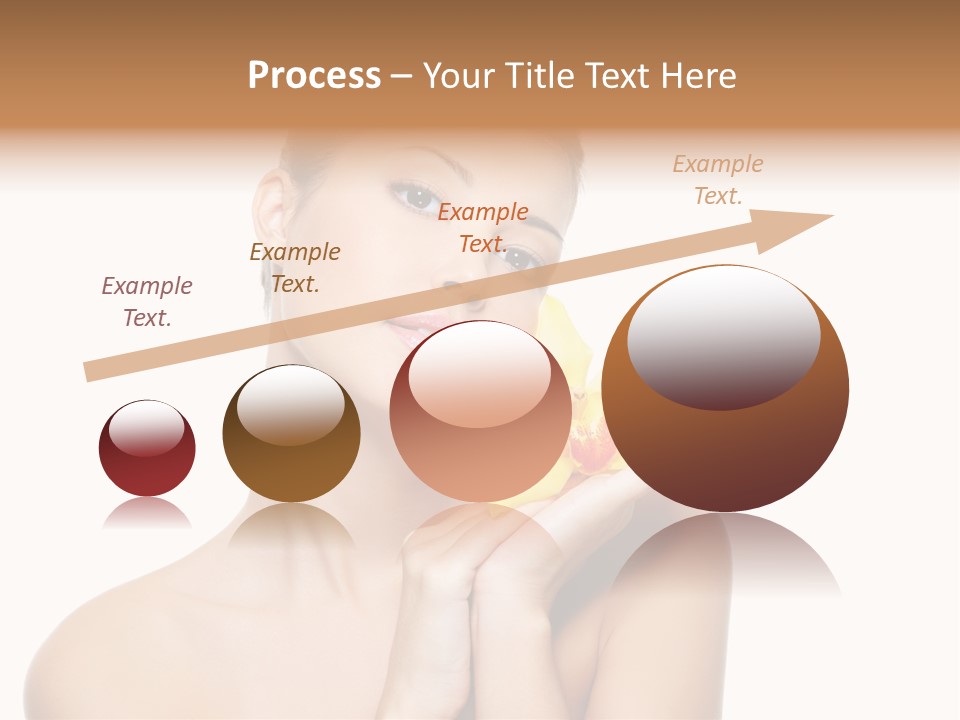 Skincare Care Caucasian PowerPoint Template