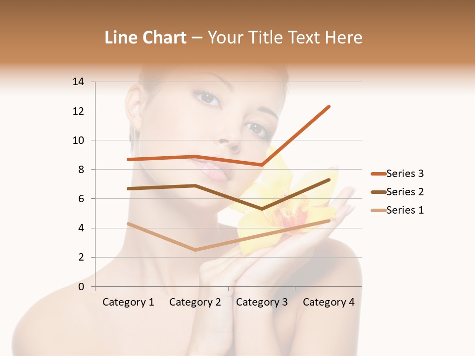 Skincare Care Caucasian PowerPoint Template