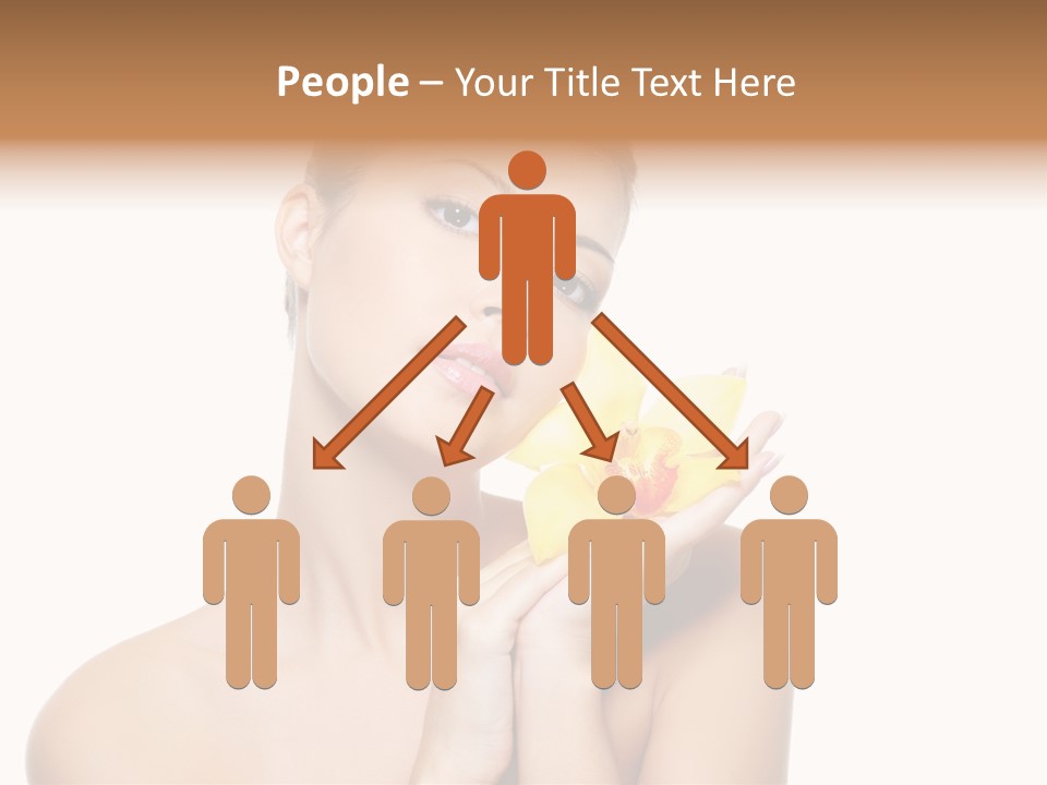 Skincare Care Caucasian PowerPoint Template