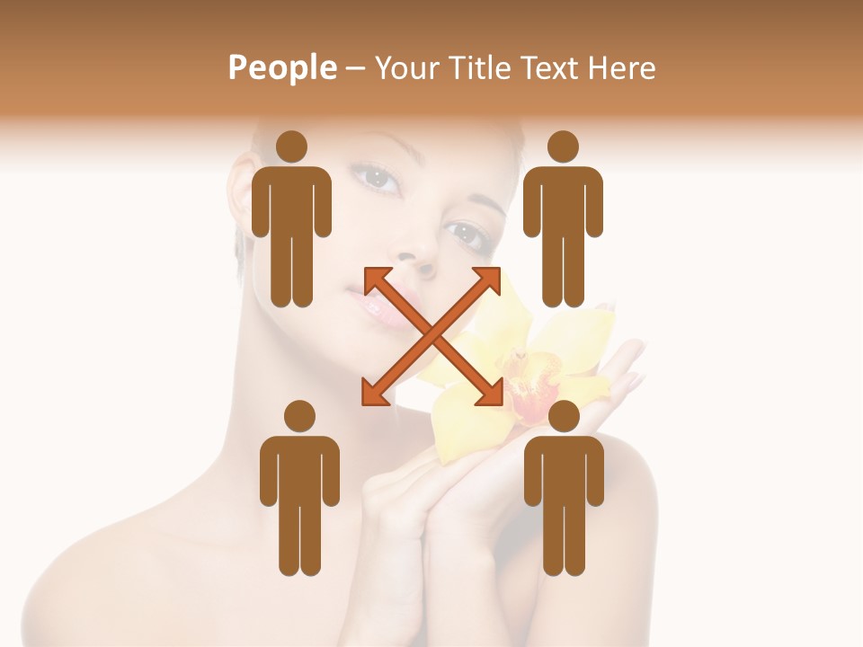 Skincare Care Caucasian PowerPoint Template