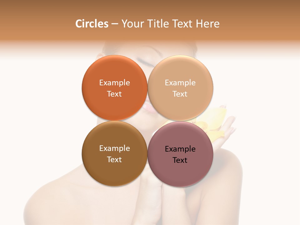 Bodycare Isolated Skin PowerPoint Template