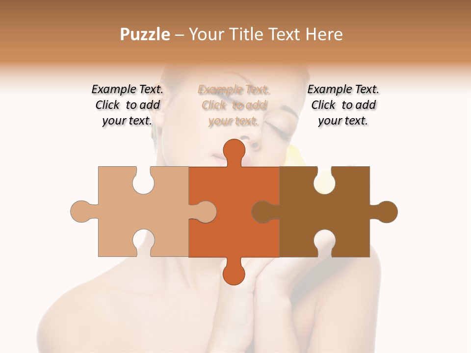 Bodycare Isolated Skin PowerPoint Template