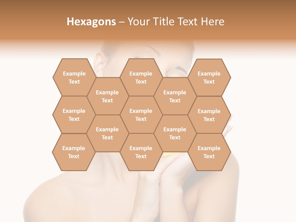 Bodycare Isolated Skin PowerPoint Template