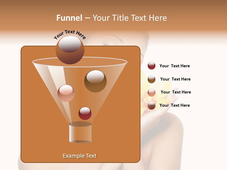 Bodycare Isolated Skin PowerPoint Template