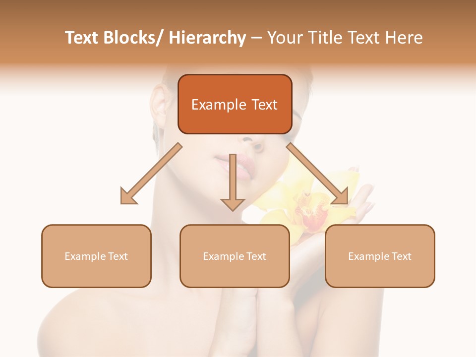 Bodycare Isolated Skin PowerPoint Template