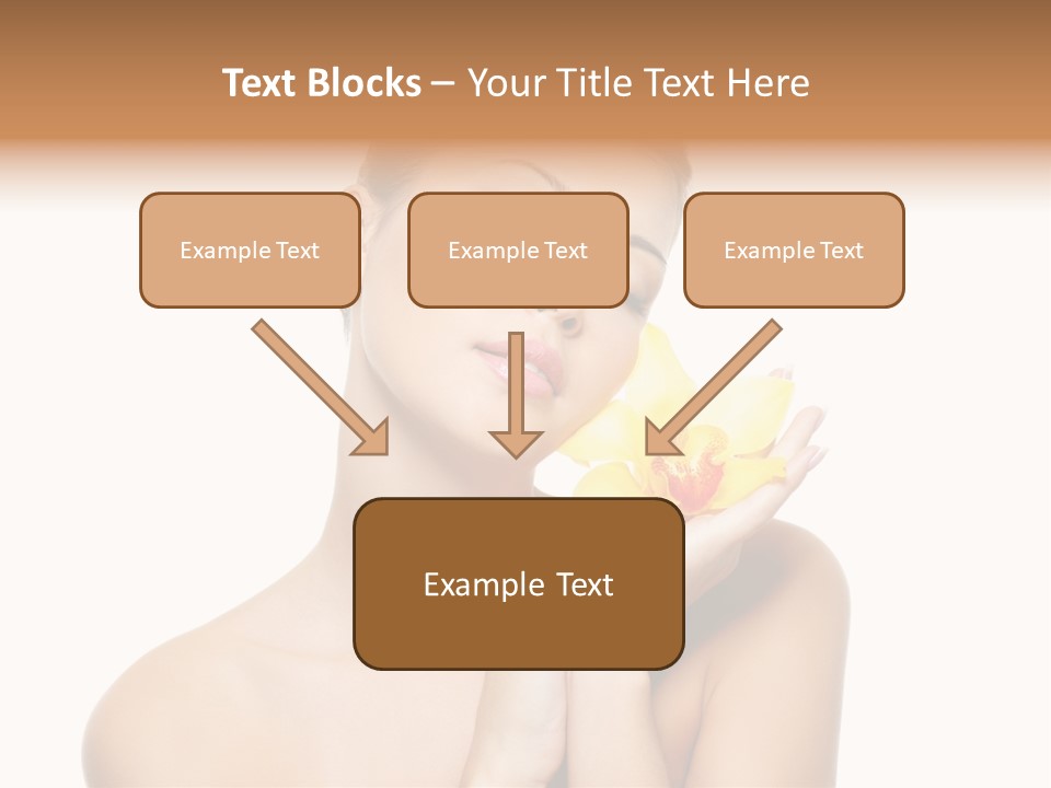 Bodycare Isolated Skin PowerPoint Template